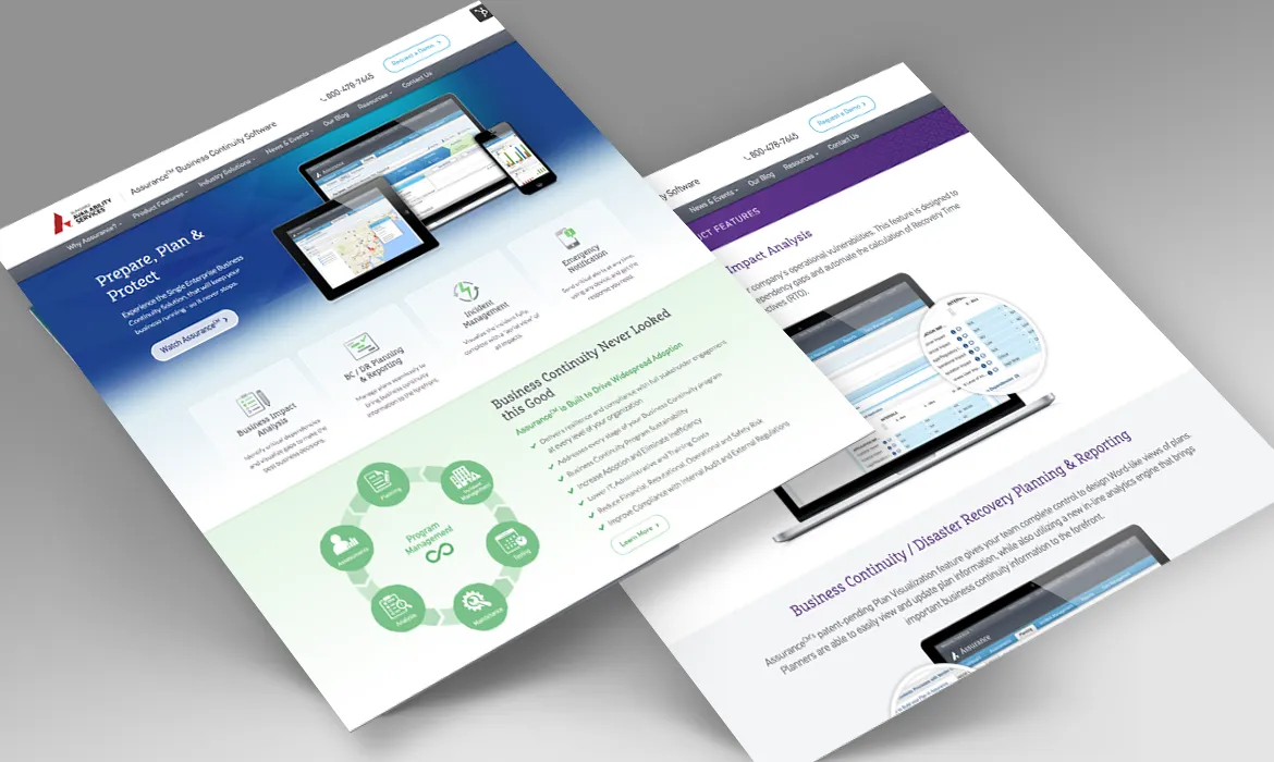 Assurance product experience from Patrick’s original portfolio